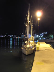 At the S quay in CORITH